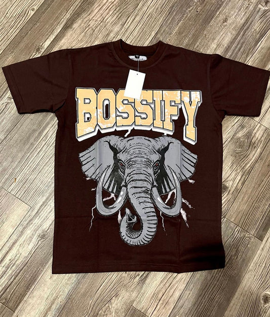 Bossify angry elephant Graphic Tee